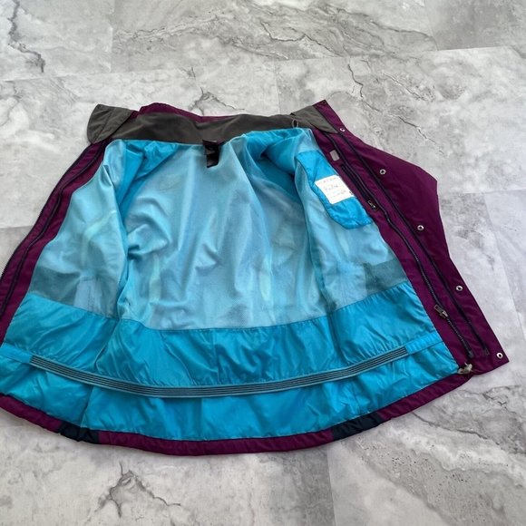 The North Face Shell HyVent Purple Jacket Coat Size XL Xlarge 18 - Picture 11 of 11